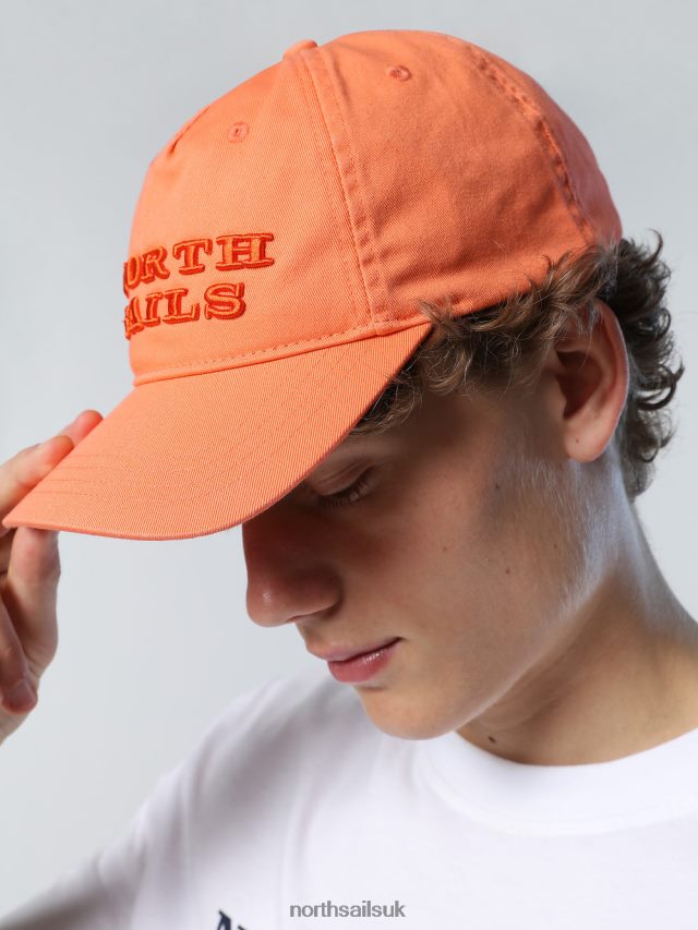 Men Melon Accessories 4D6N450 North Sails WASHED COTTON BASEBALL CAP