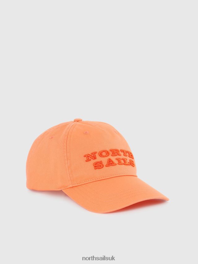 Men Melon Accessories 4D6N450 North Sails WASHED COTTON BASEBALL CAP