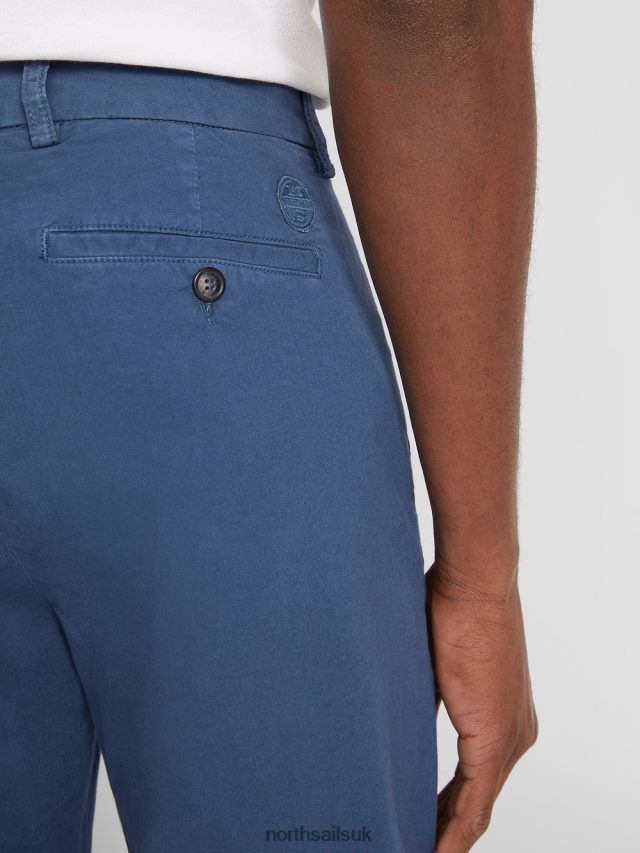 Men Dark denim Clothing 4D6N1291 North Sails SLIM-FIT CHINOS