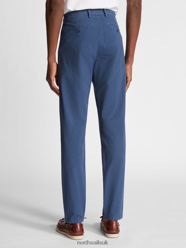 Men Dark denim Clothing 4D6N1291 North Sails SLIM-FIT CHINOS