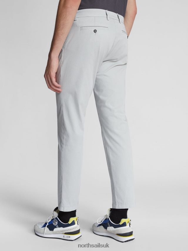 Men Grey violet Clothing 4D6N1175 North Sails SLIM-FIT CHINOS DEFENDER 1895