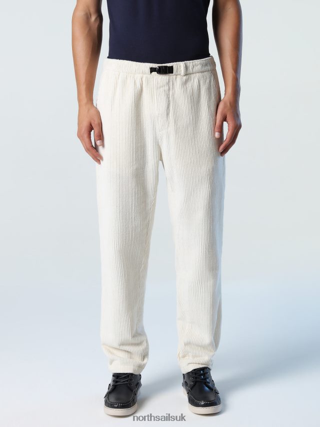Men Marshmallow Clothing 4D6N684 North Sails COMFORT-FIT CHINOS