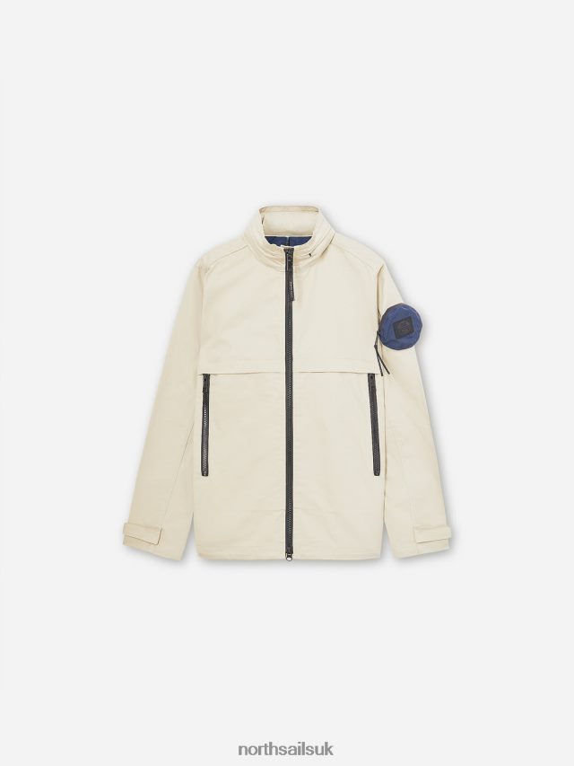 Men Beige Clothing 4D6N1222 North Sails RAIATEA JACKET