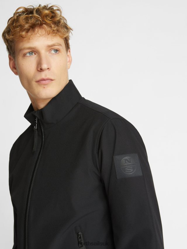Men Black Clothing 4D6N1152 North Sails TETIAROA JACKET