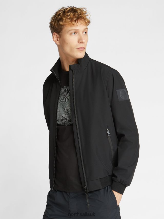 Men Black Clothing 4D6N1152 North Sails TETIAROA JACKET