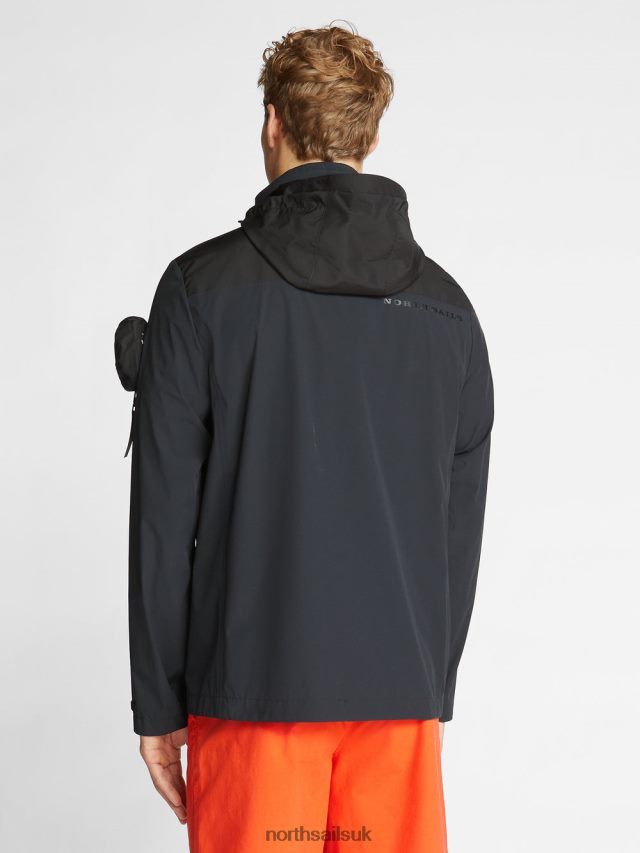Men Black Clothing 4D6N1215 North Sails MANUAE JACKET