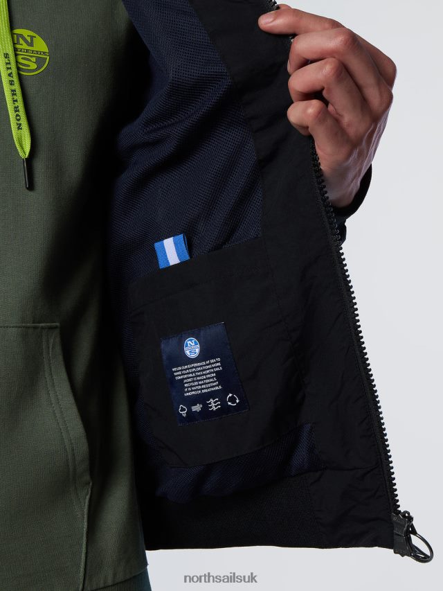 Men Black Clothing 4D6N35 North Sails SAILOR JACKET ORIGINAL