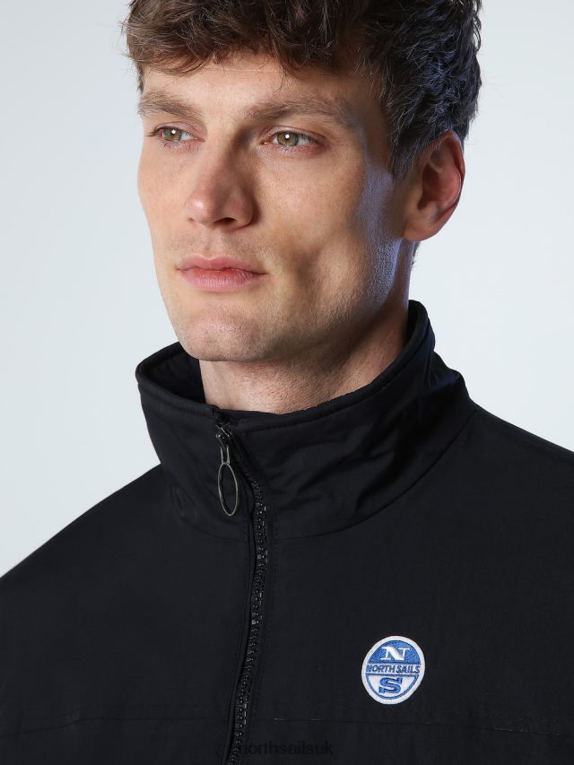 Men Black Clothing 4D6N6 North Sails ORIGINAL SAILOR JACKET