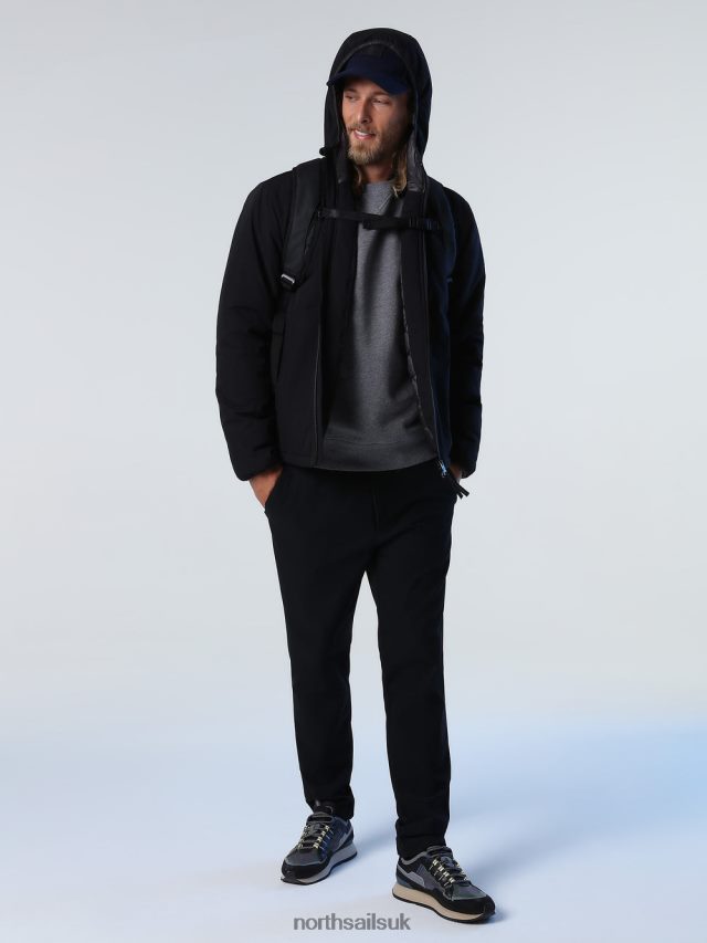 Men Black Clothing 4D6N762 North Sails STAVANGER JACKET