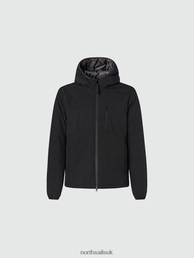 Men Black Clothing 4D6N762 North Sails STAVANGER JACKET