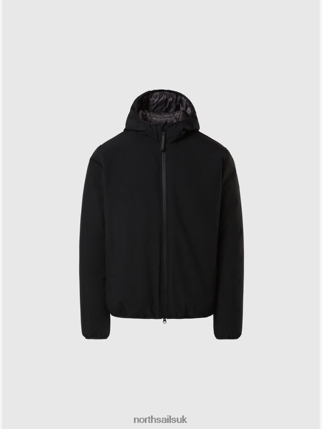 Men Black Clothing 4D6N859 North Sails HOBART JACKET