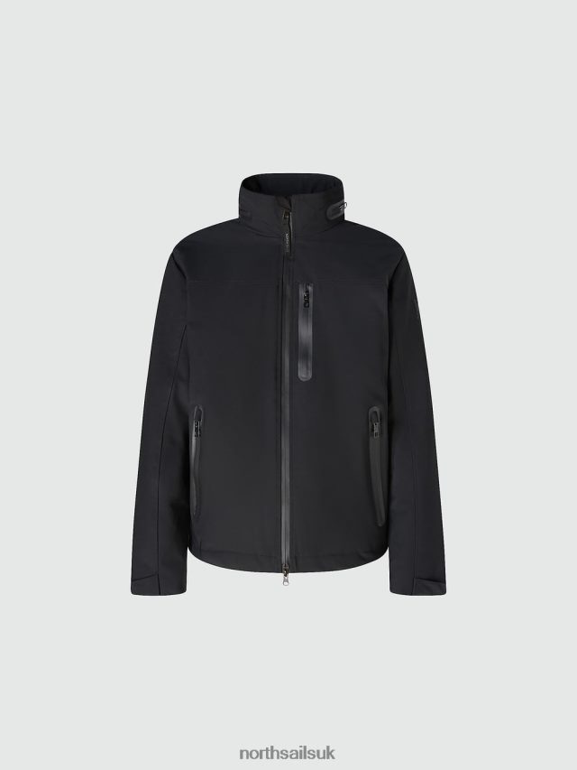 Men Black Clothing 4D6N865 North Sails TECH Jacket
