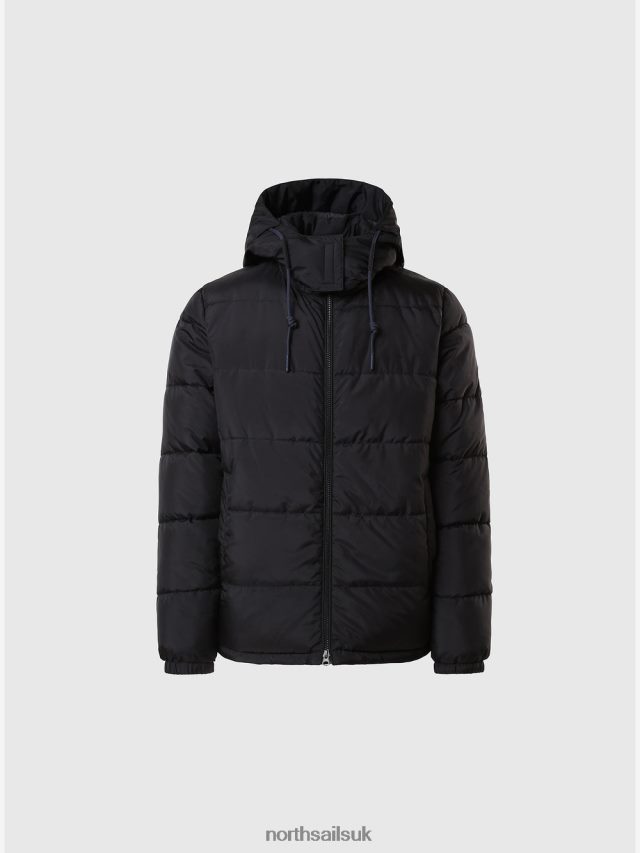 Men Black Clothing 4D6N959 North Sails OLDEN JACKET