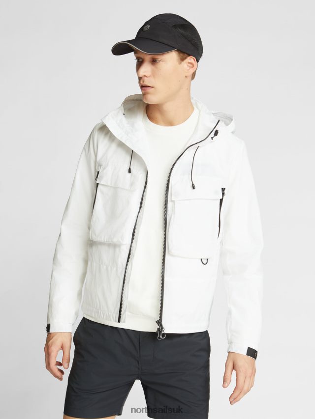 Men Blanc Clothing 4D6N1191 North Sails HOODED JACKET