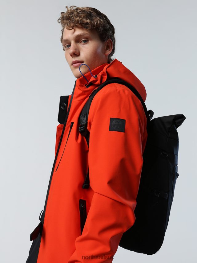 Men Bright orange Clothing 4D6N36 North Sails TECH SAILOR JACKET