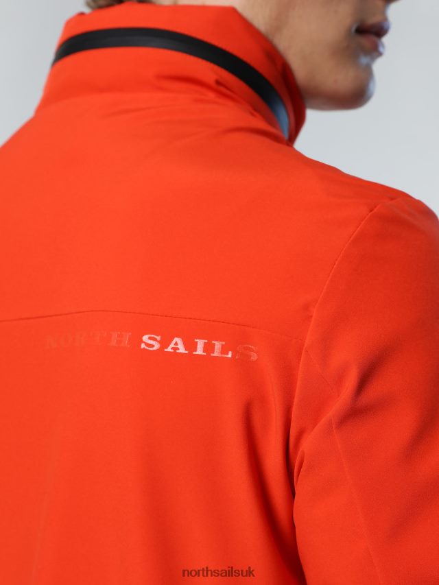 Men Bright orange Clothing 4D6N36 North Sails TECH SAILOR JACKET