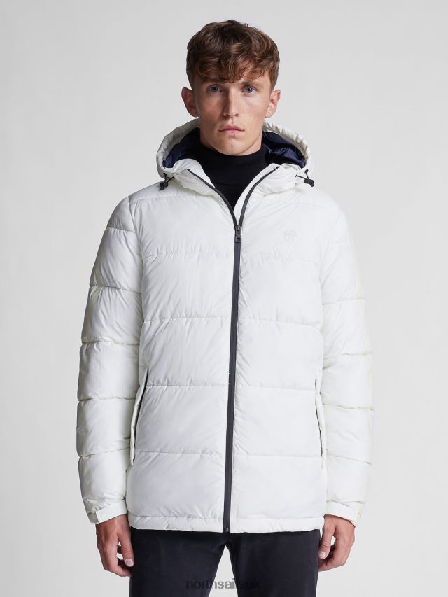 Men Marshmallow Clothing 4D6N1295 North Sails DOCK HOODED JACKET