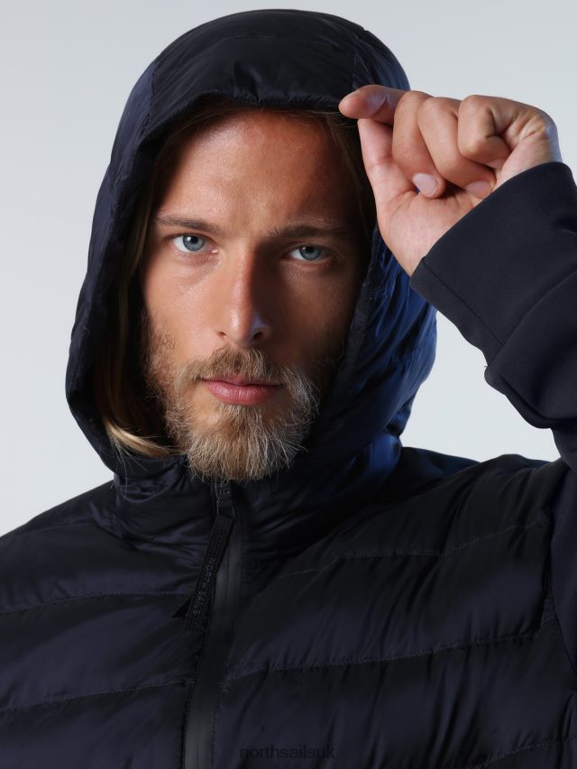 Men Navy blue Clothing 4D6N843 North Sails COMMUTER HYBRID JACKET