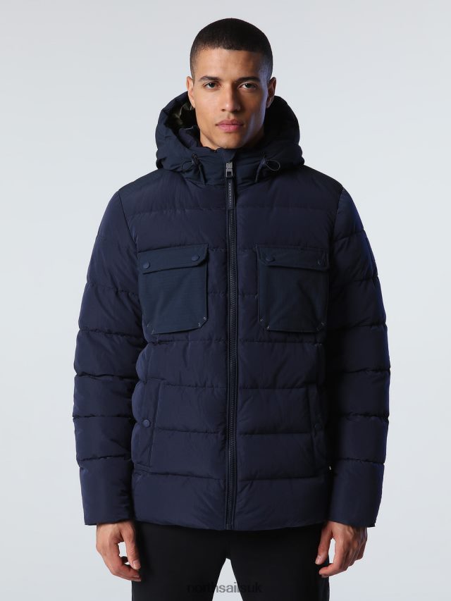 Men Navy blue Clothing 4D6N850 North Sails MOFFEN JACKET