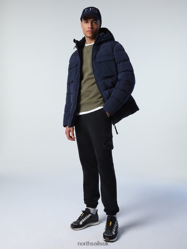Men Navy blue Clothing 4D6N850 North Sails MOFFEN JACKET