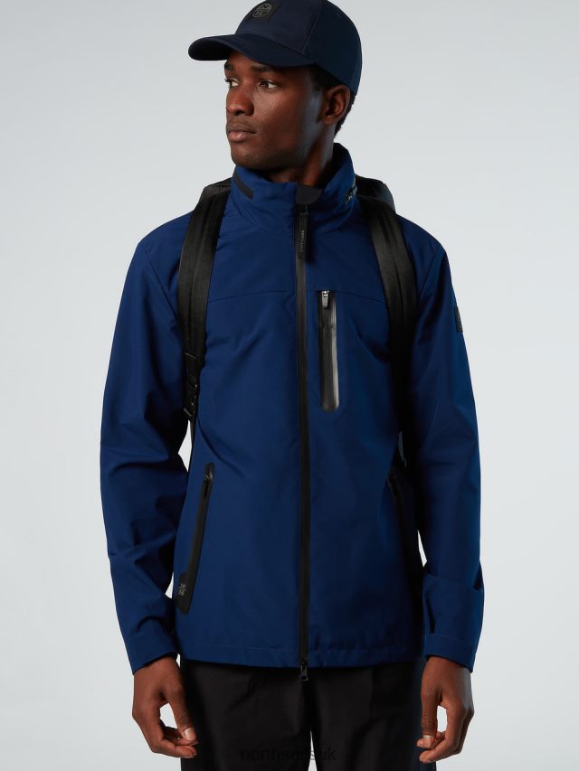 Men Ocean blue Clothing 4D6N37 North Sails TECH SAILOR JACKET