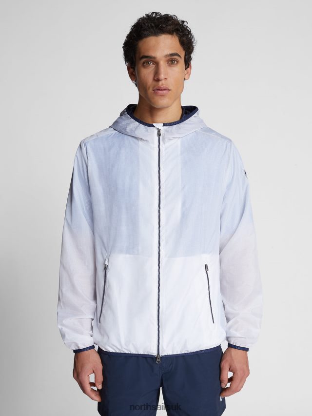 Men White Clothing 4D6N1095 North Sails REWIND JACKET