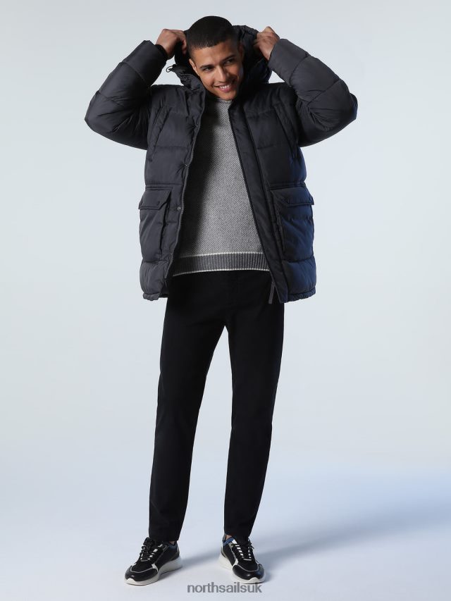 Men Asphalt Clothing 4D6N719 North Sails OLDEN PARKA