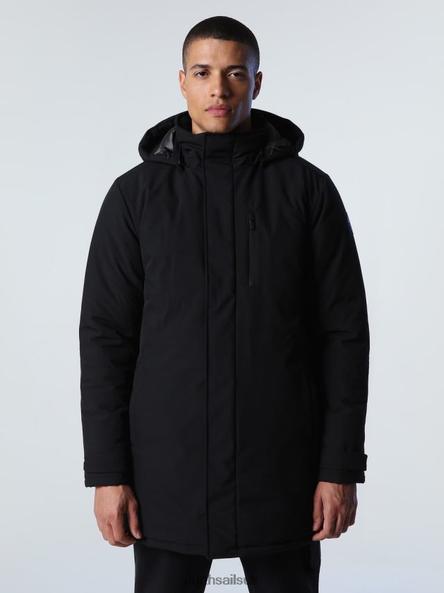 Men Black Clothing 4D6N760 North Sails VARBERG PARKA