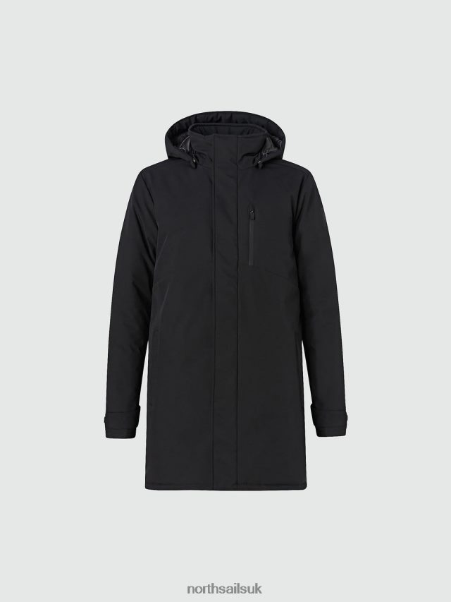 Men Black Clothing 4D6N760 North Sails VARBERG PARKA