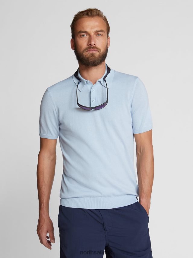 Men Cool blue Clothing 4D6N1115 North Sails ORGANIC COTTON POLO SHIRT