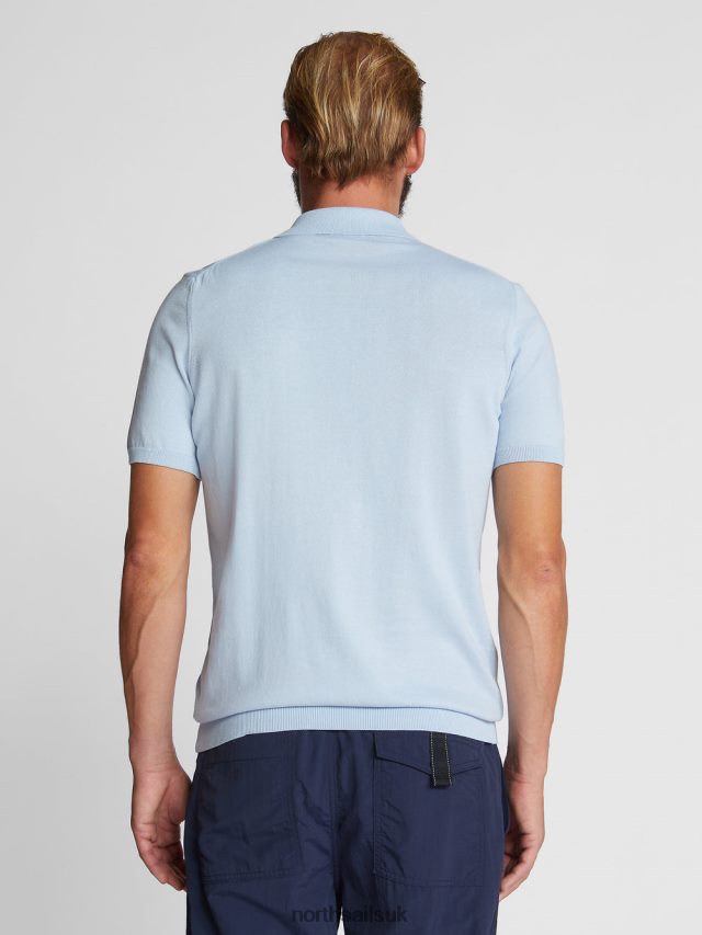 Men Cool blue Clothing 4D6N1115 North Sails ORGANIC COTTON POLO SHIRT