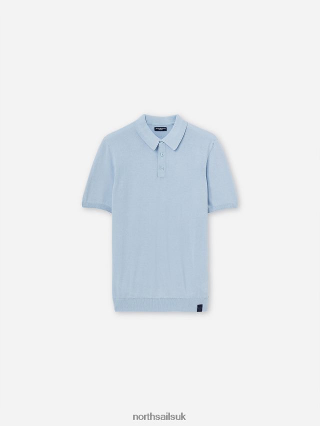 Men Cool blue Clothing 4D6N1115 North Sails ORGANIC COTTON POLO SHIRT