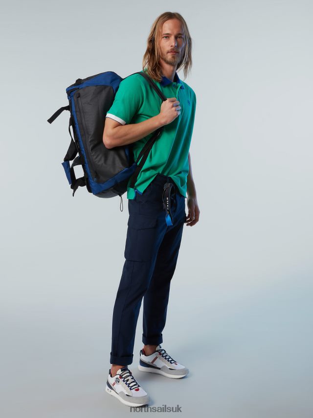 Men Garden green Clothing 4D6N115 North Sails Organic Cotton Polo Shirt NEW