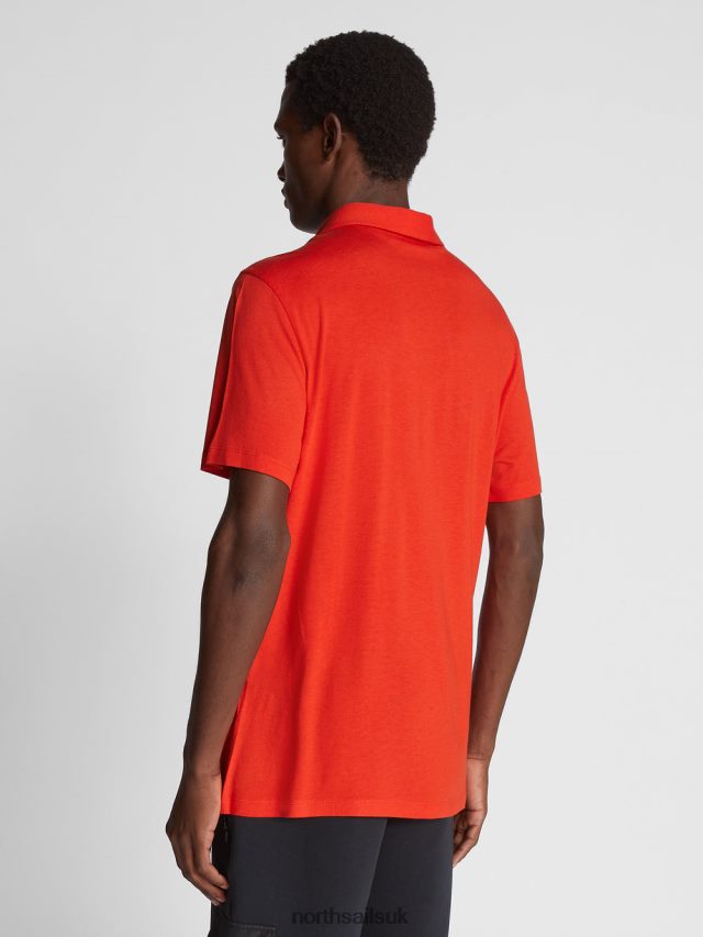 Men Lobster Clothing 4D6N1069 North Sails COTTON AND BAMBOO POLO SHIRT