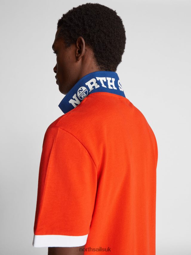 Men Lobster Clothing 4D6N1143 North Sails COLOUR-BLOCK POLO SHIRT