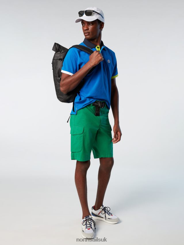 Men Royal Clothing 4D6N99 North Sails Organic Cotton Polo Shirt NEW