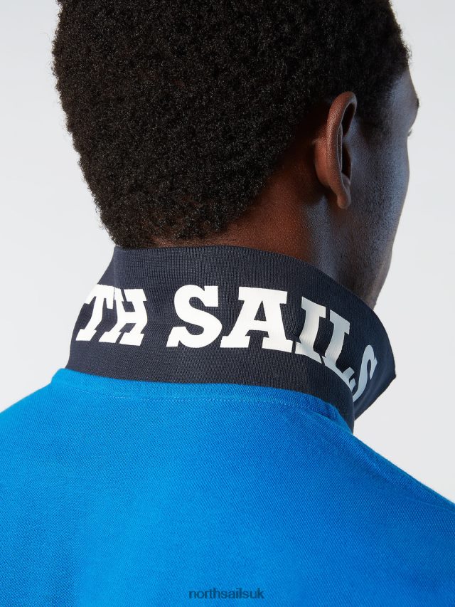 Men Royal Clothing 4D6N99 North Sails Organic Cotton Polo Shirt NEW