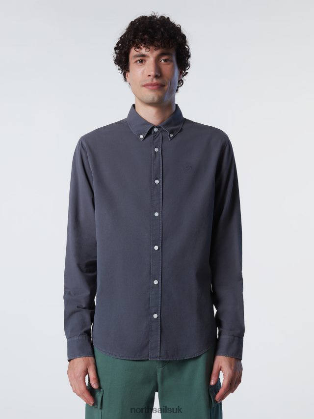 Men Asphalt Clothing 4D6N209 North Sails GABARDINE SHIRT