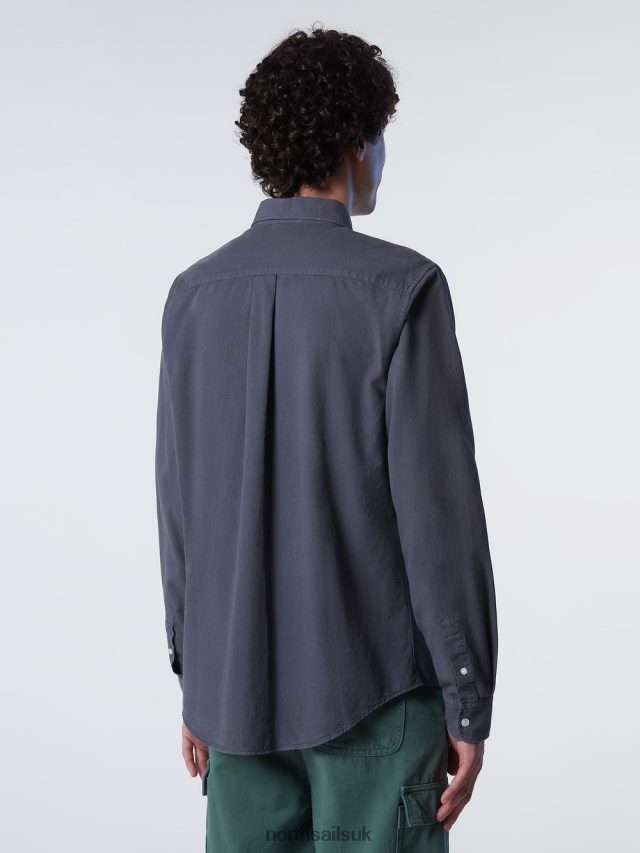 Men Asphalt Clothing 4D6N209 North Sails GABARDINE SHIRT