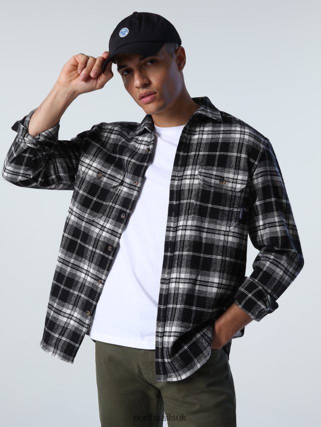 Men Combo 1 Clothing 4D6N746 North Sails HEAVY FLANNEL SHIRT
