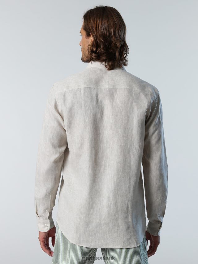 Men Dove Clothing 4D6N225 North Sails LINEN SHIRT