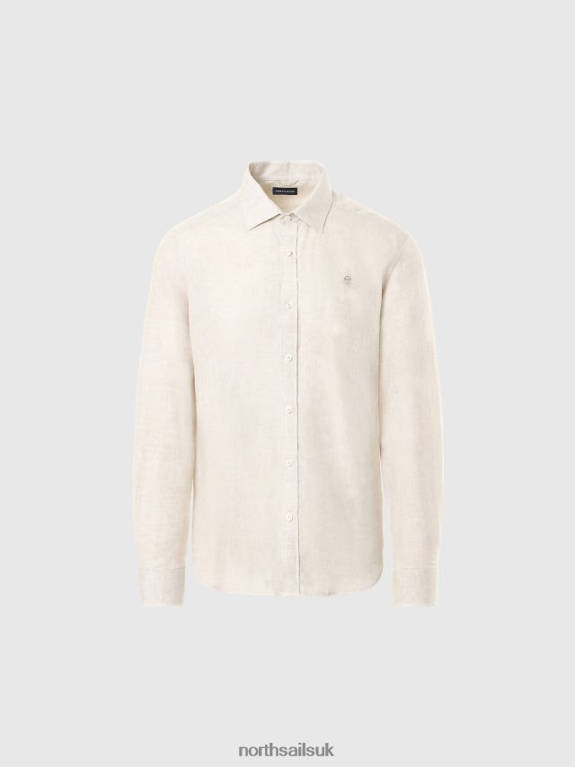 Men Dove Clothing 4D6N225 North Sails LINEN SHIRT