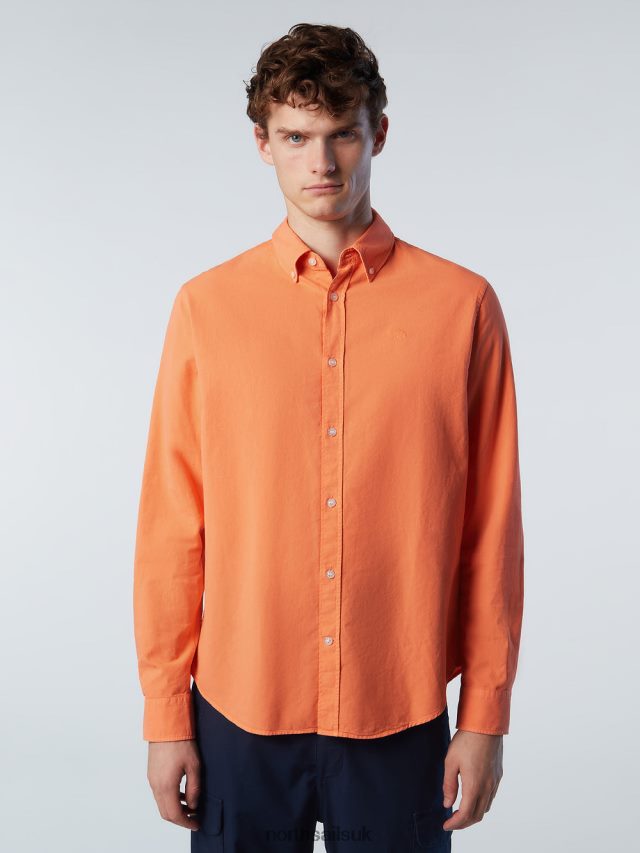 Men Melon Clothing 4D6N205 North Sails GABARDINE SHIRT