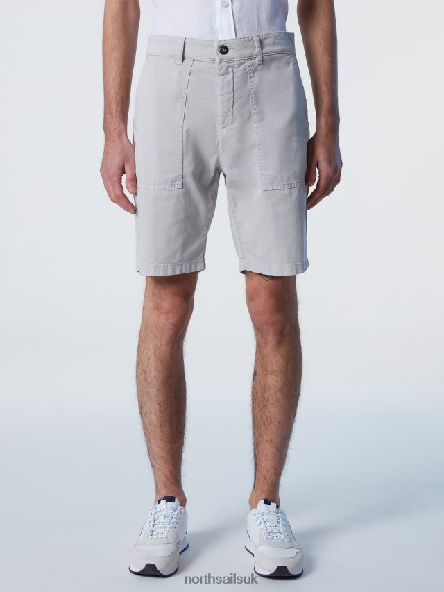 Men Dove Clothing 4D6N339 North Sails FATIGUE CHINO SHORTS