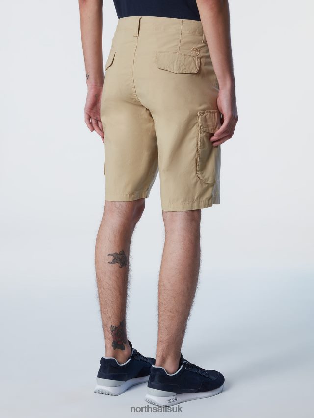 Men Honey Clothing 4D6N329 North Sails ECO-POPLIN CARGO SHORTS