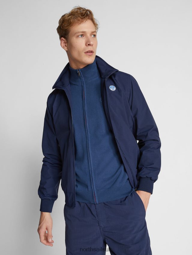 Men Dark denim Clothing 4D6N1066 North Sails HIGH-NECK CARDIGAN