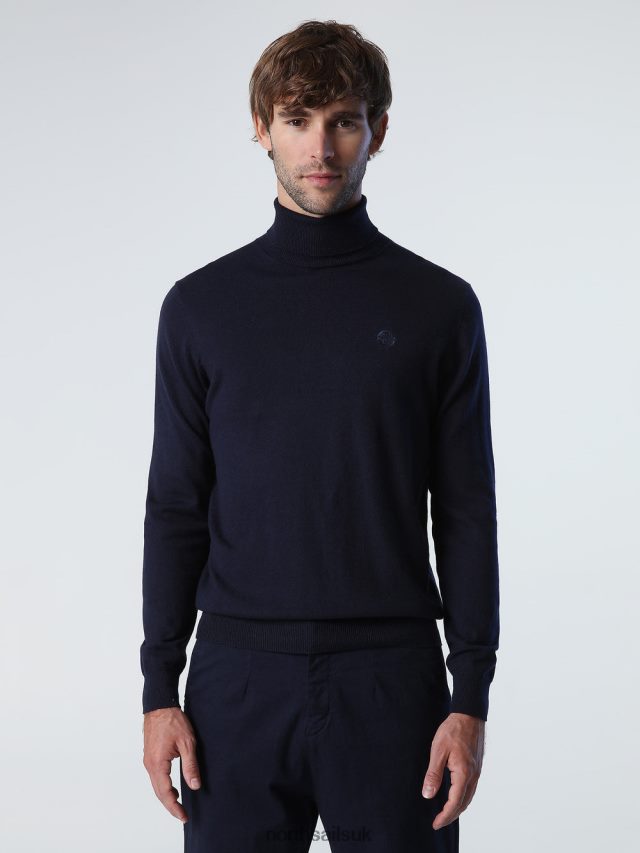 Men Navy blue Clothing 4D6N878 North Sails TURTLENECK JUMPER