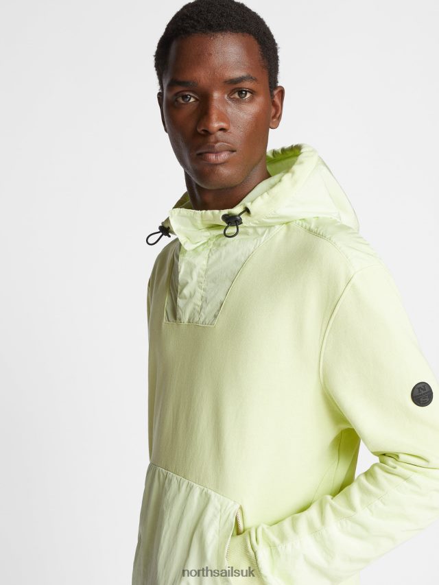 Men Algae Clothing 4D6N1244 North Sails HOODED SWEATSHIRT