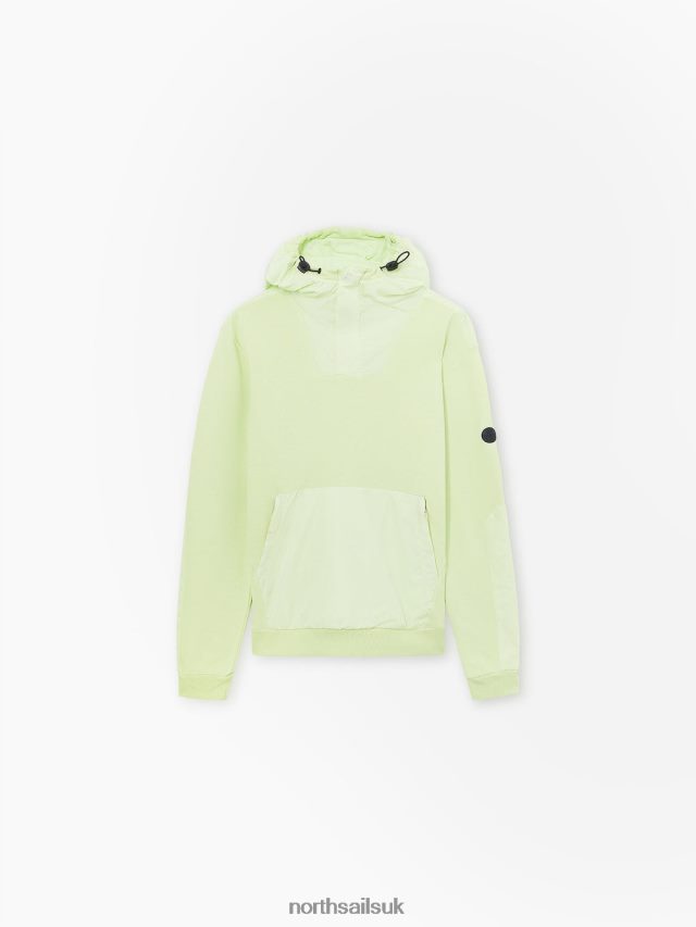 Men Algae Clothing 4D6N1244 North Sails HOODED SWEATSHIRT