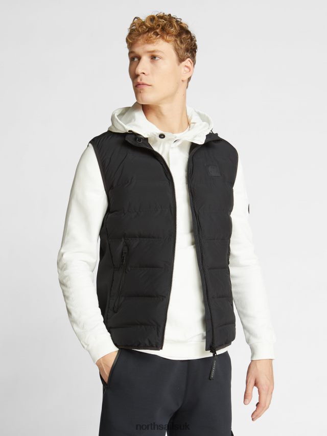 Men Blanc Clothing 4D6N1243 North Sails HOODED SWEATSHIRT